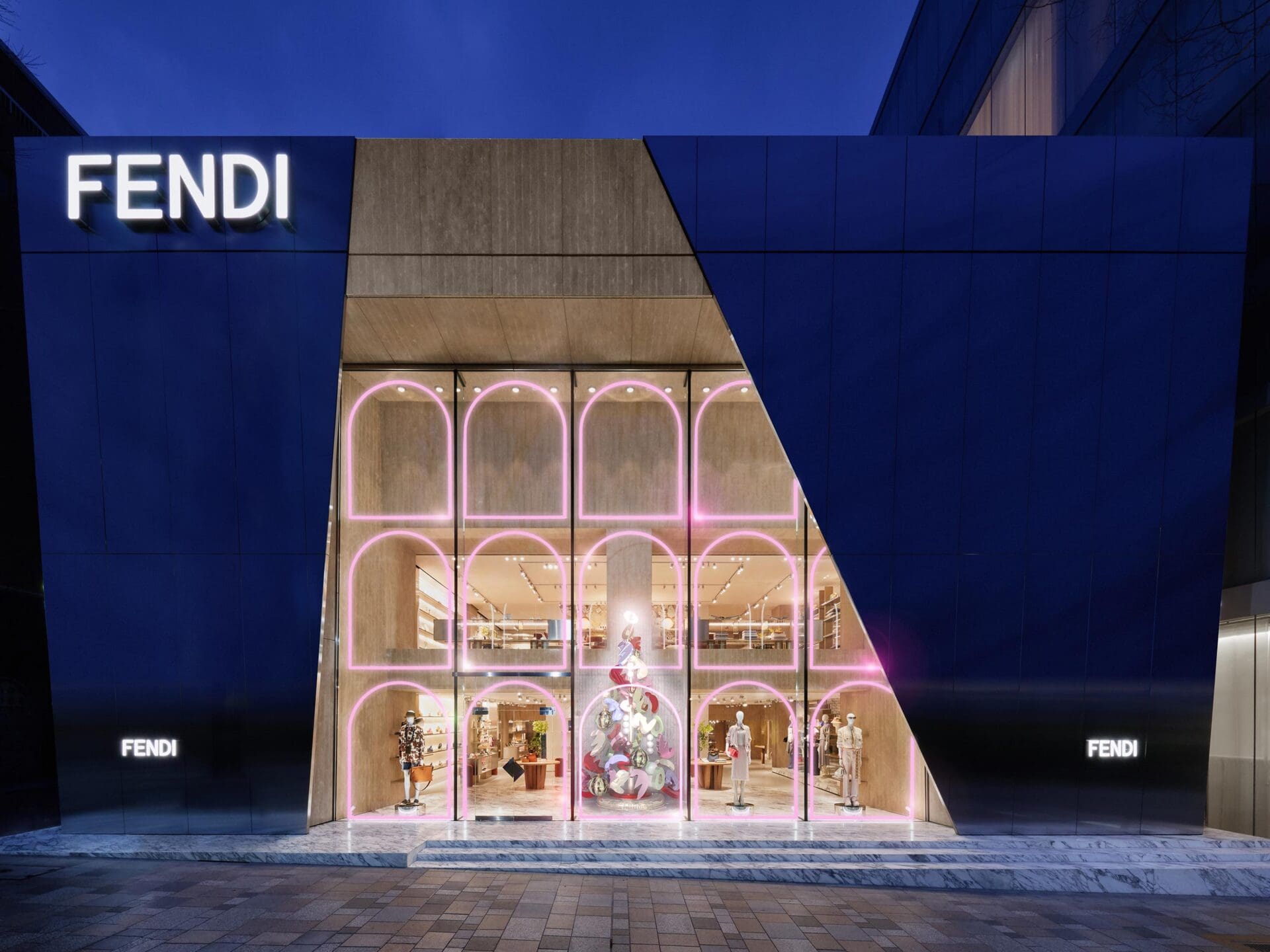 FENDI Celebrates The Holiday Season With Colorful, Playful and Graphic Ornaments