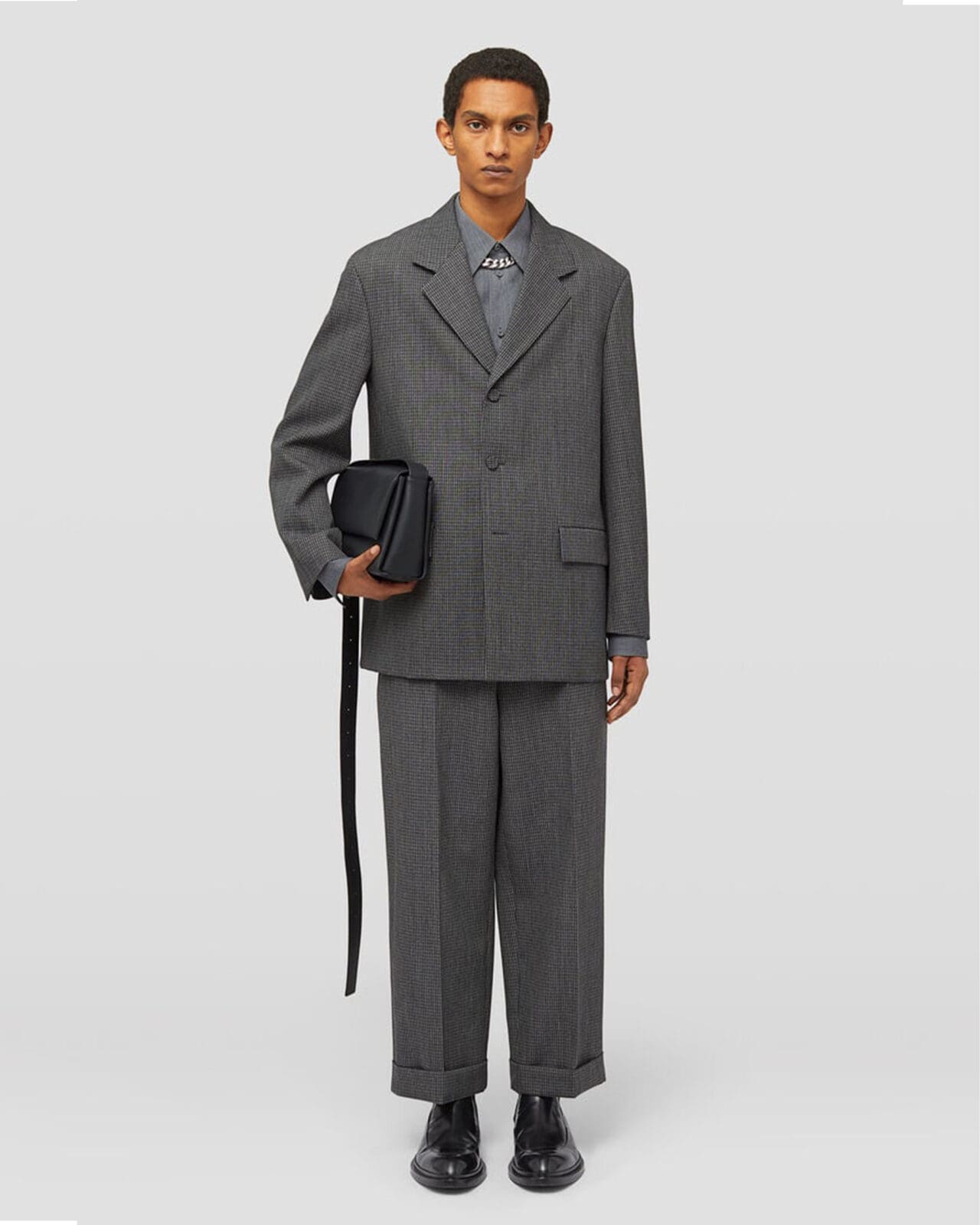 Jil Sander suit and trousers