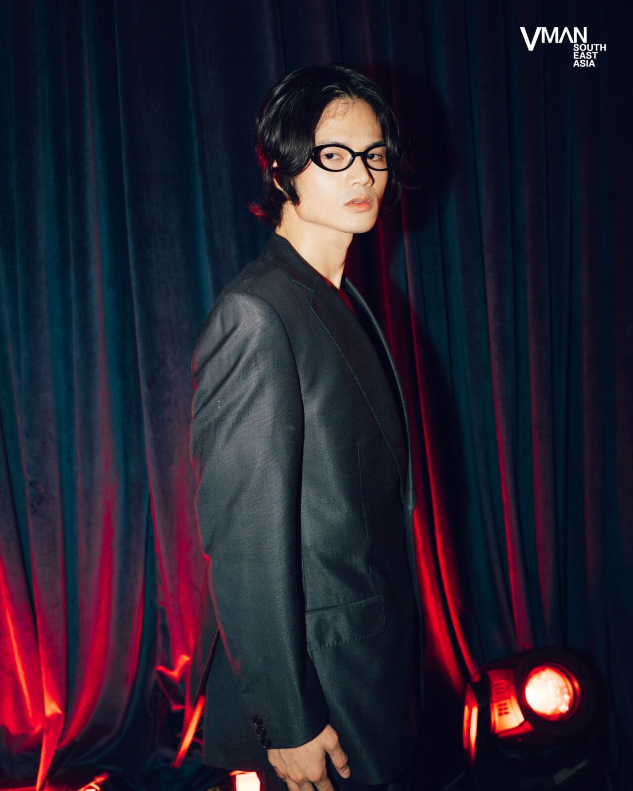 Franz Garcia at the VMAN SEA Manila launch party