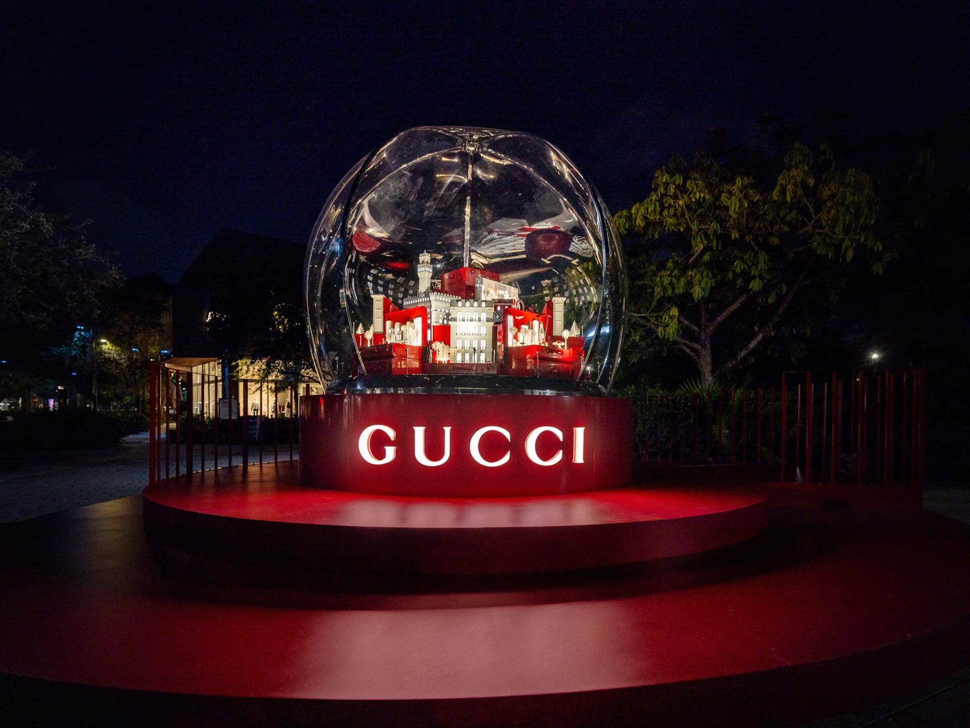 gucci miami district installation