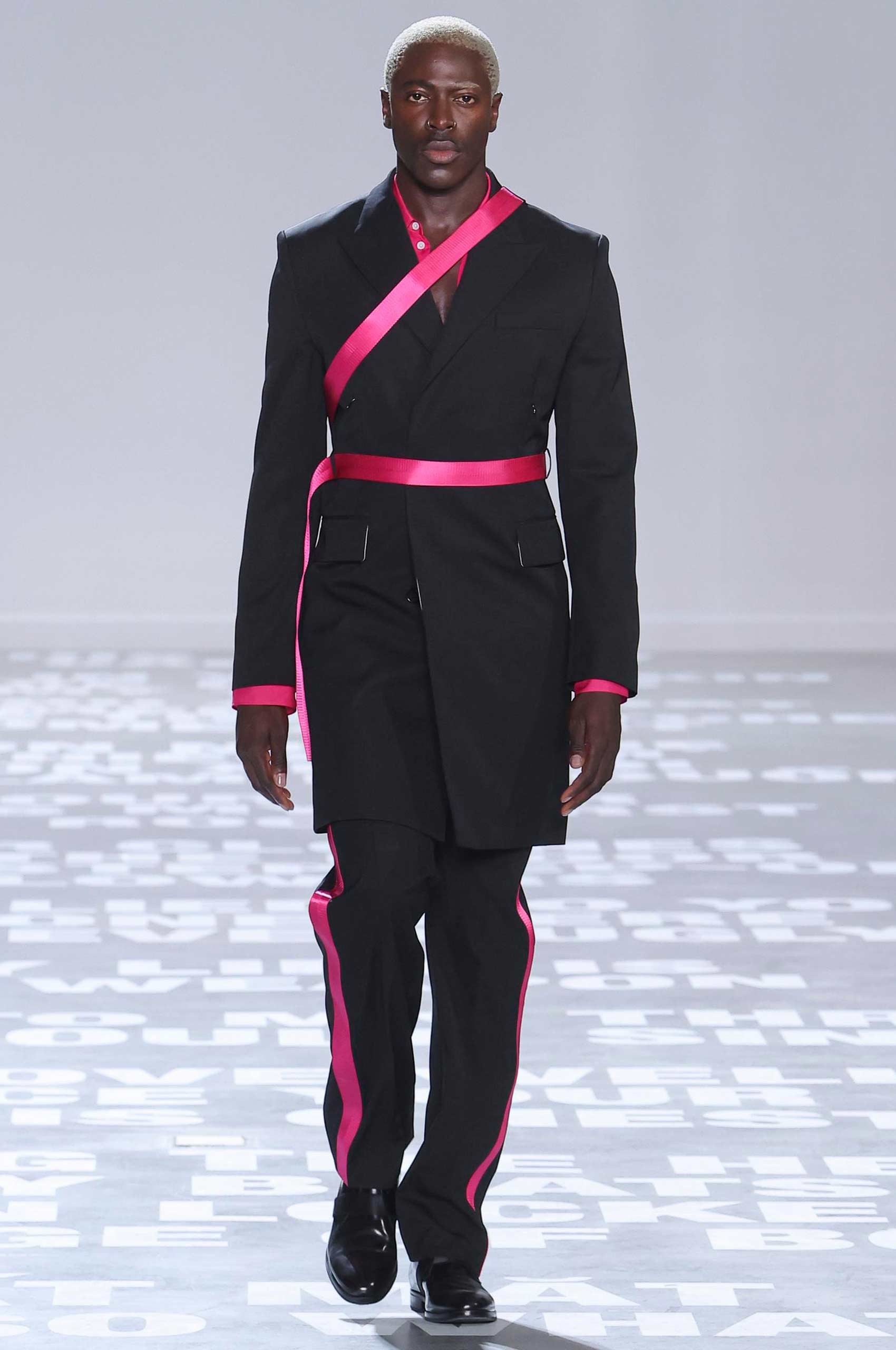 helmut lang runway look