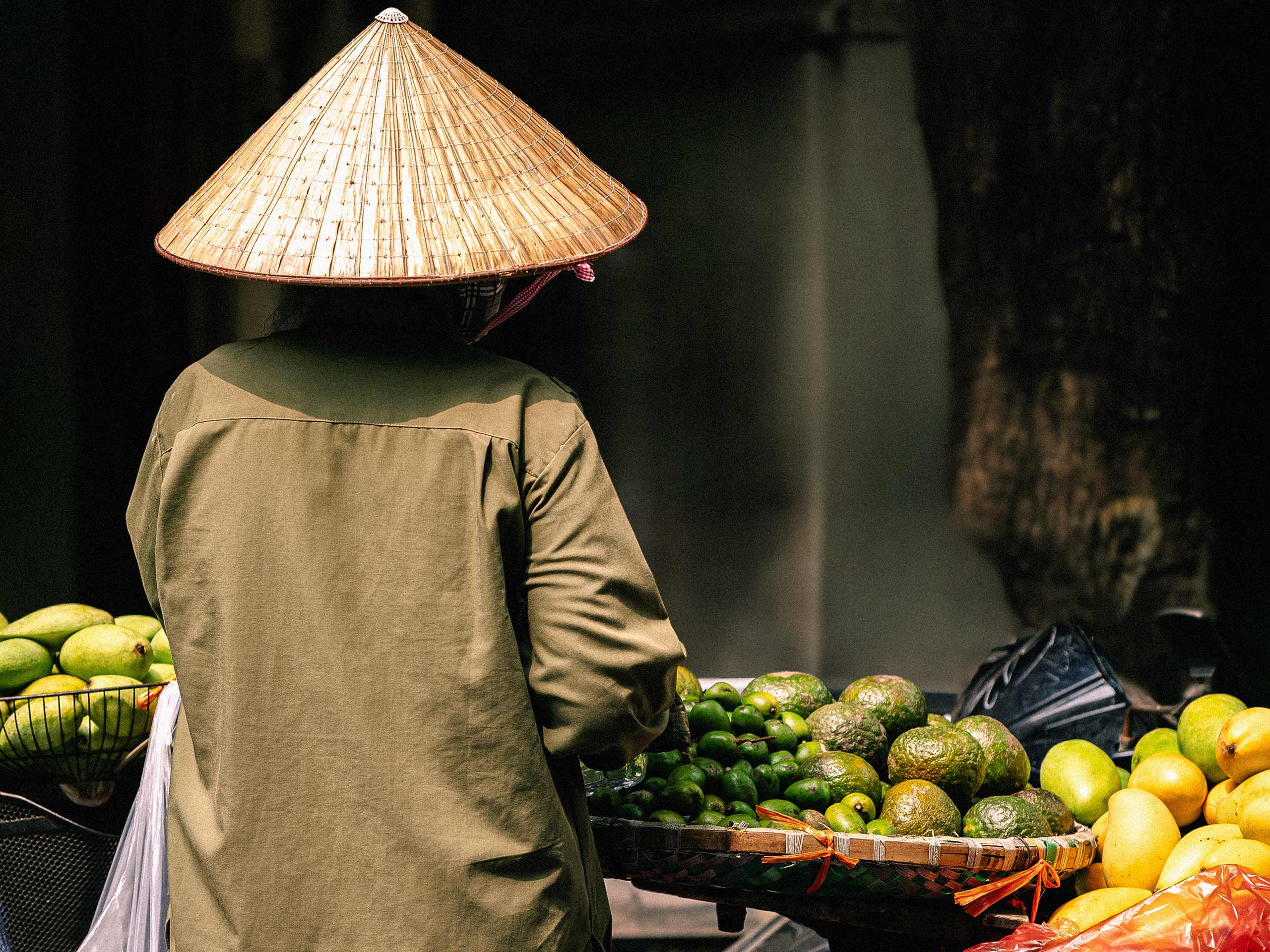 vietnamese street vendor