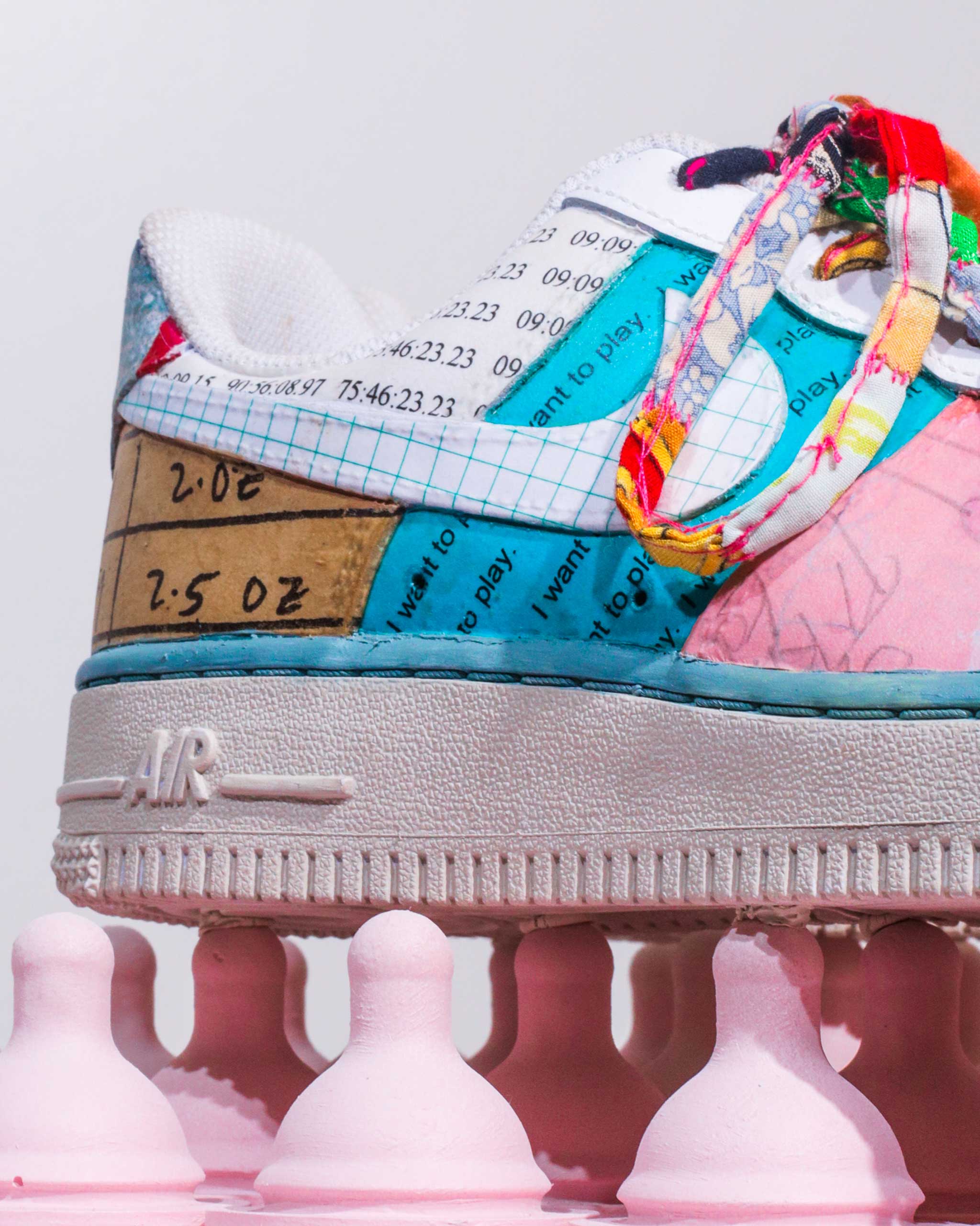 nike airforce 1 shoes by Pam Yan Santos