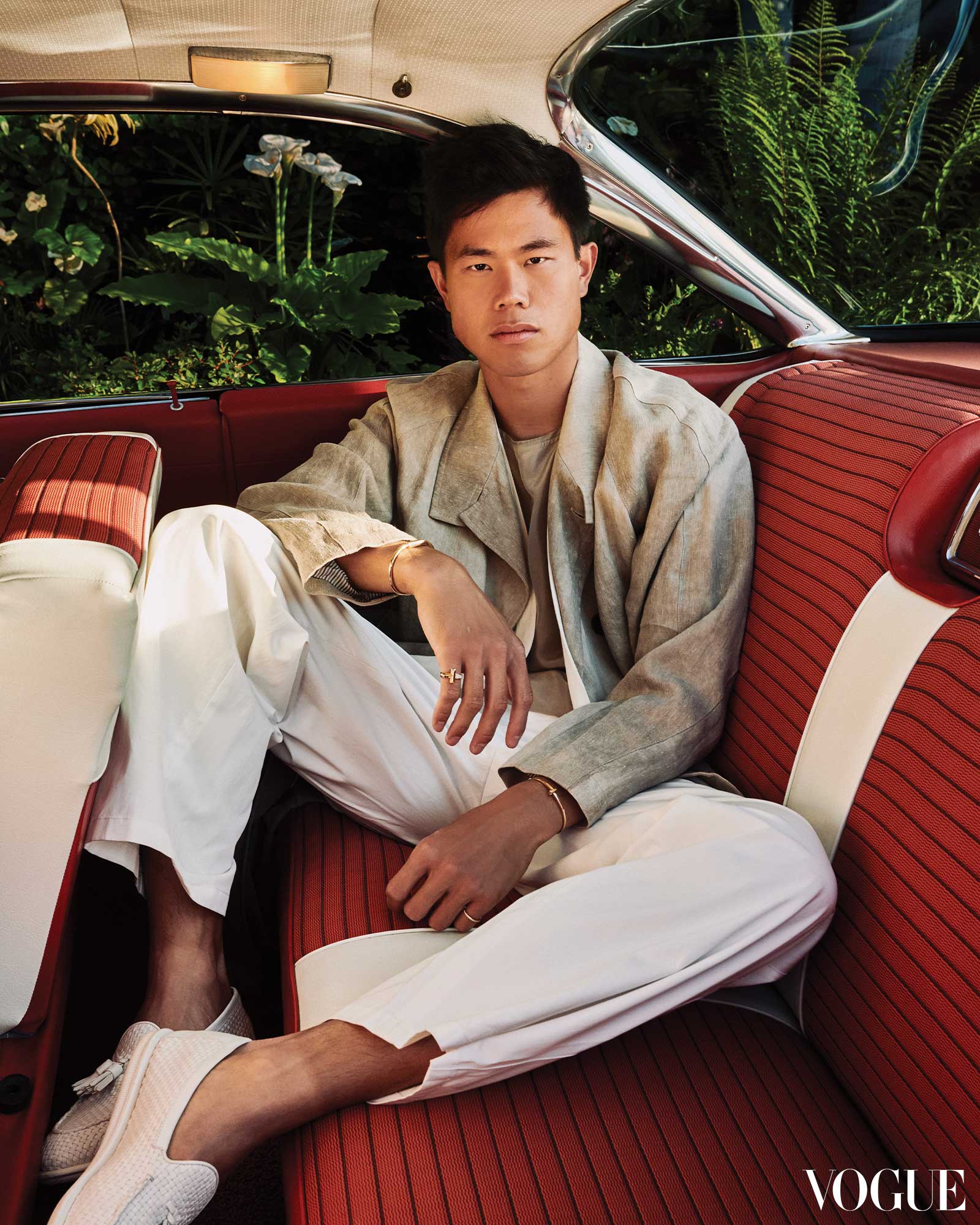 EJ Obiena in the The Lafayette Hotel San Diego. Vogue Philippines