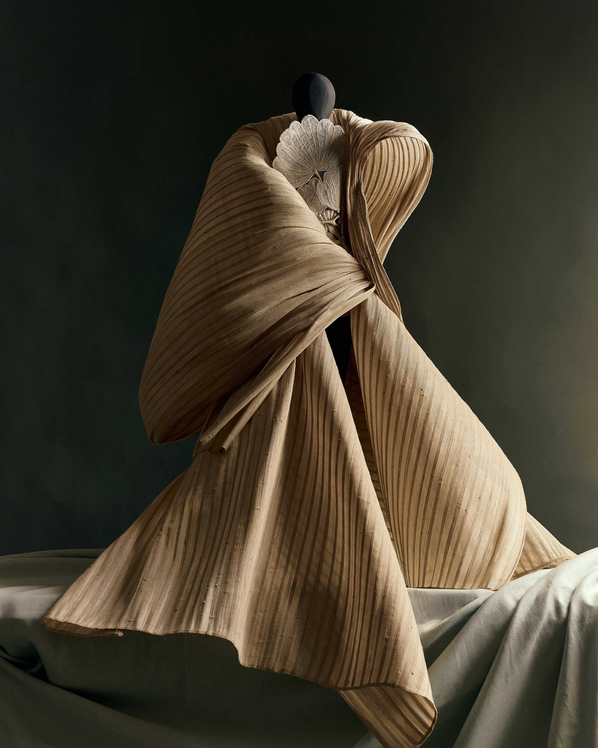 Rajo Laurel Dress Alon Vogue Philippines Abaca and Silk Vogue Threads