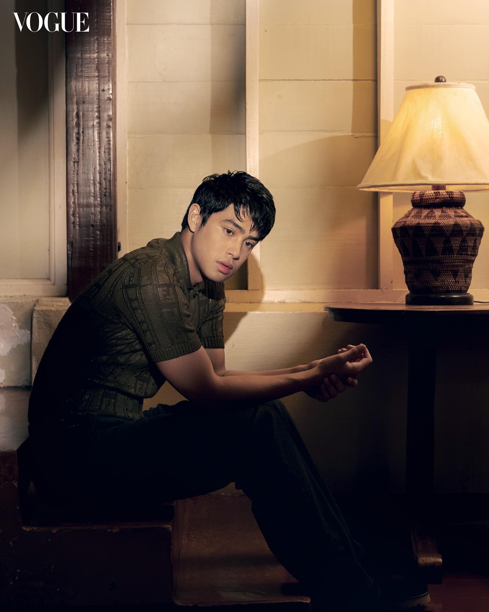 Donny Pangilinan Vogue Philippines cover Fendi polo