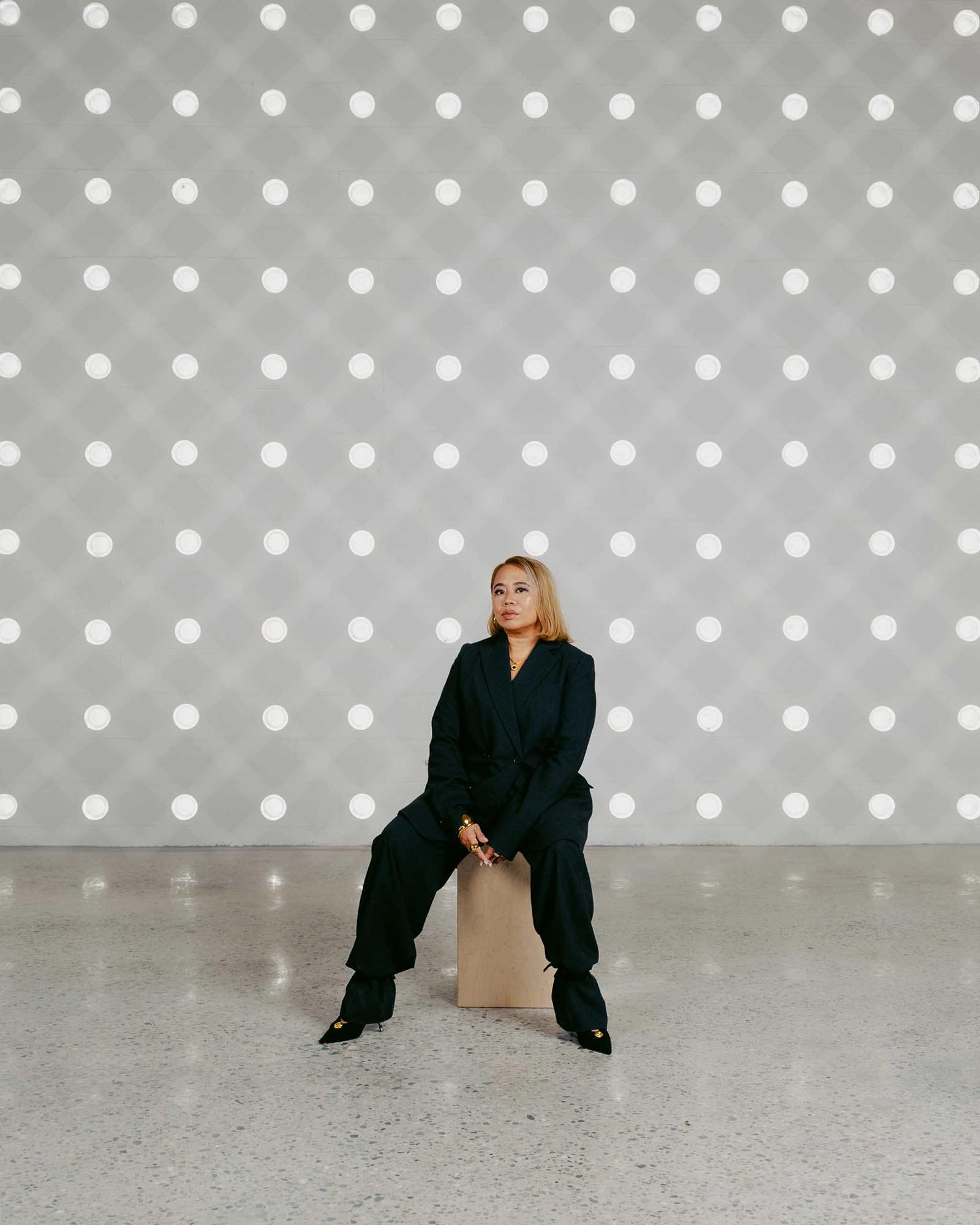 eden sabolboro in black suit vogue philippines