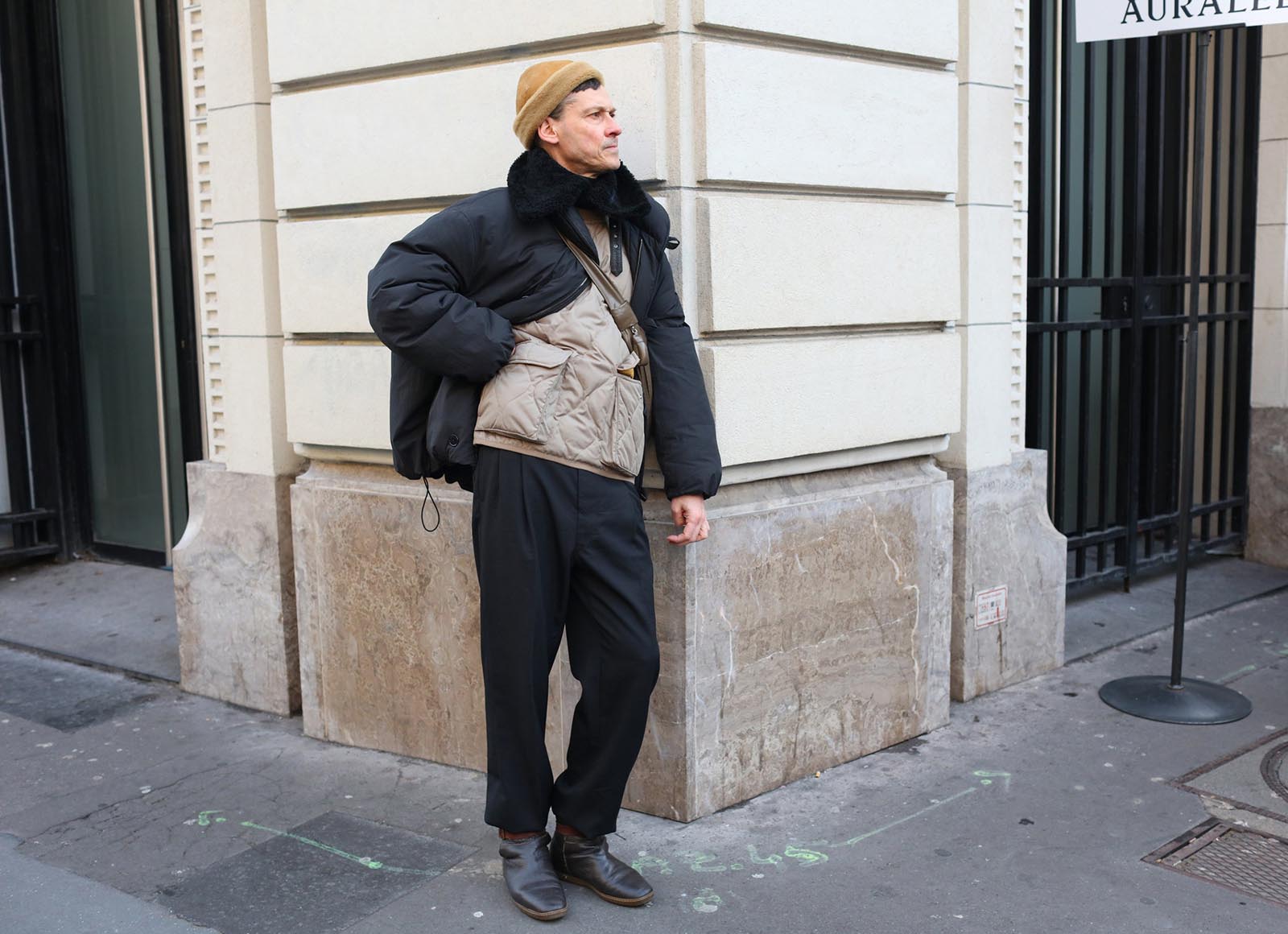 Street Style by Phil Oh at Paris Mens Fashion Week FW25