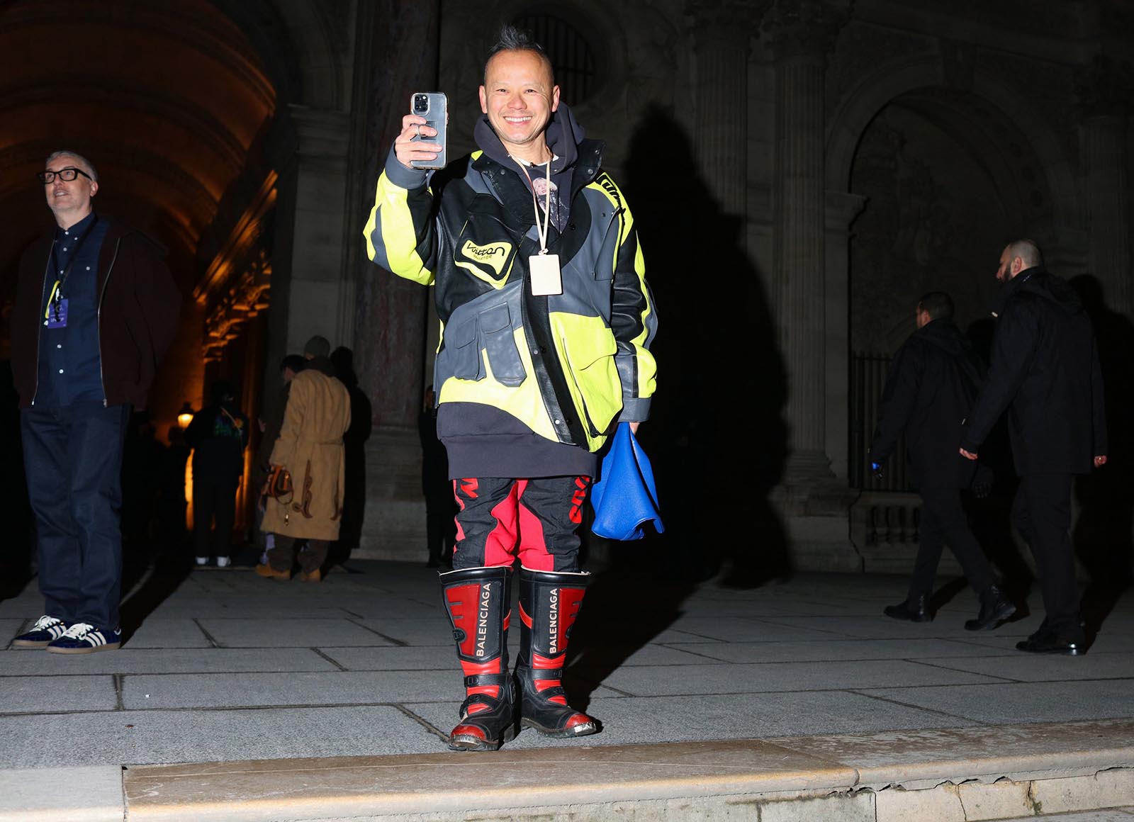 Street Style by Phil Oh at Paris Mens Fashion Week FW25