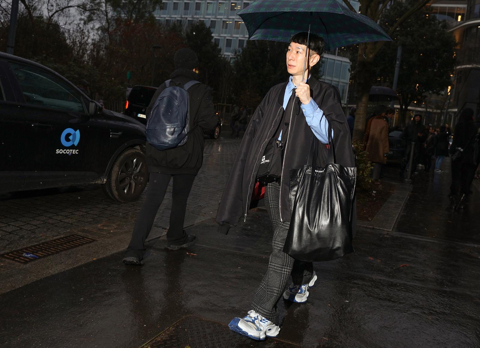 Street Style by Phil Oh at Paris Mens Fashion Week FW25