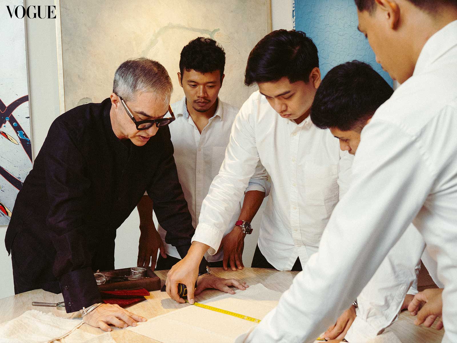 Mark Wilson, Remon Tano, Kyle Uy, Jerome Napoles, and Lanz Rembulat.