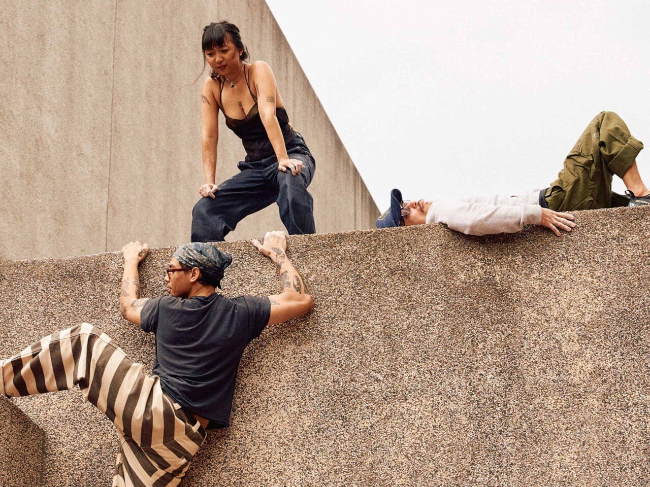 Wall climbers at PICC