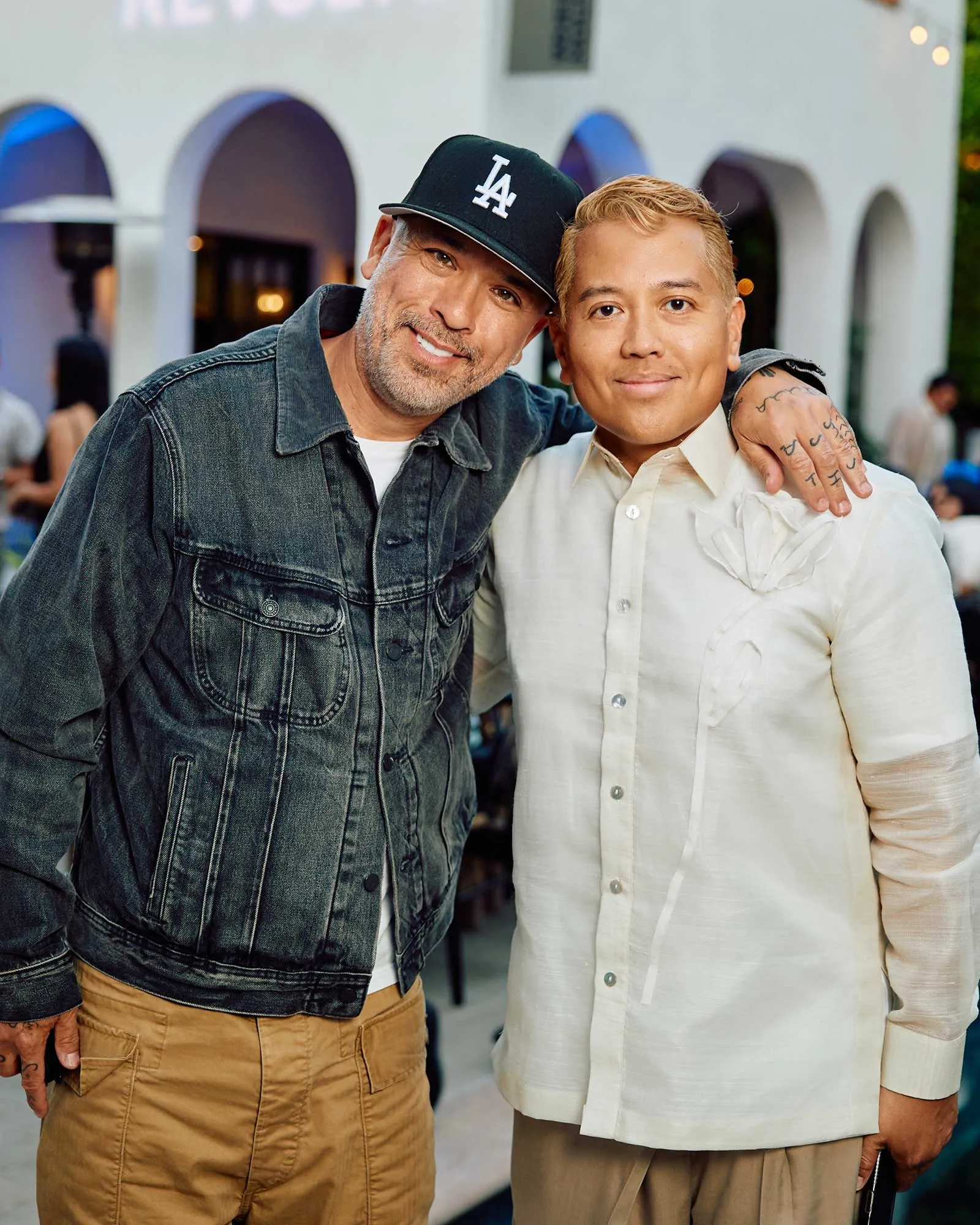 Jo Koy and Rembrandt Flores