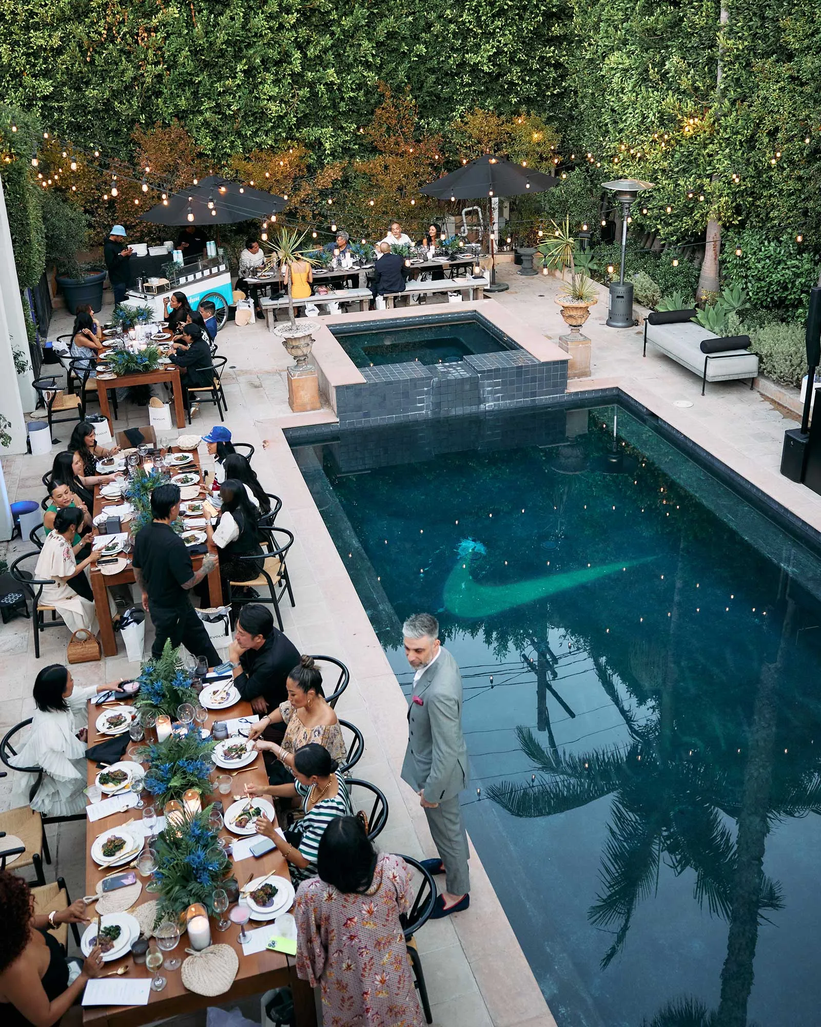 The setting at Filipino Forces’ 3rd Annual Feast & Fiesta