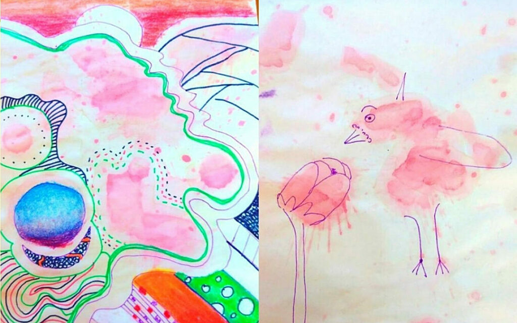 Activity 1 Tea Stain Doodles - AWESOME ARTS