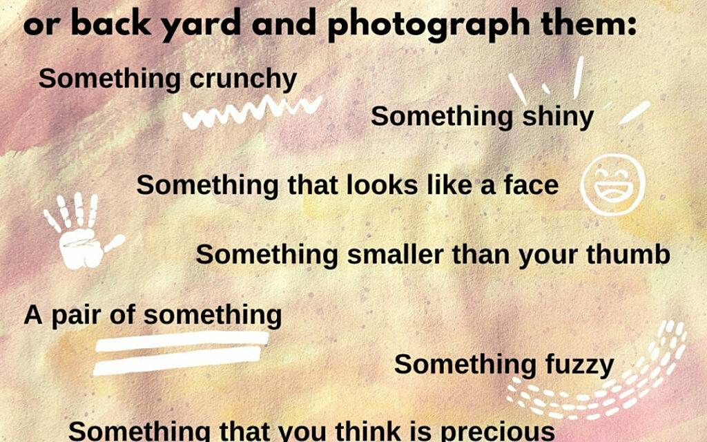 Activity 8 Photo Treasure Hunt - AWESOME Arts