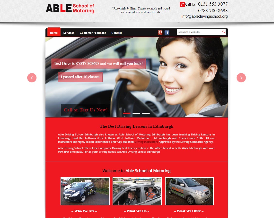 Dynamic Website Design