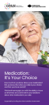 Cover of the Medication: It's your choice DL pamphlet