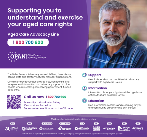 Thumbnail image showing both sides of the OPAN Supporting You DL pamphlet
