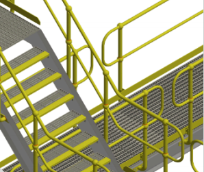 Grating and Stanchions