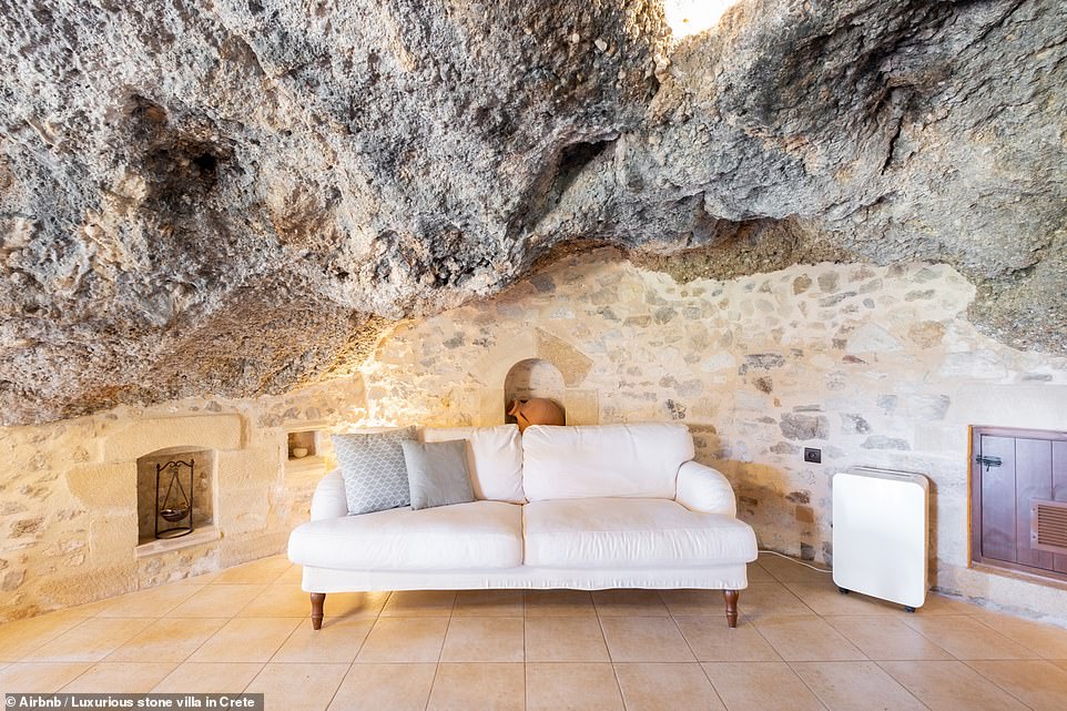 Luxurious stone villa in Crete amongst eight of Airbnb's most wish