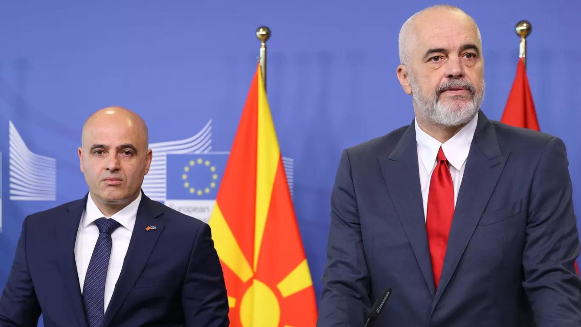 North Macedonia and Albania strengthen relations as they pursue joining