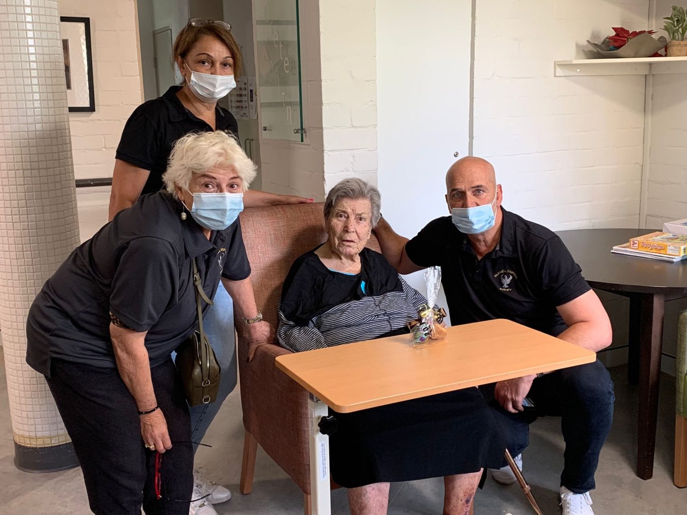 Panagia Soumela delivers Easter treats to elderly in St Basil's Lakemba