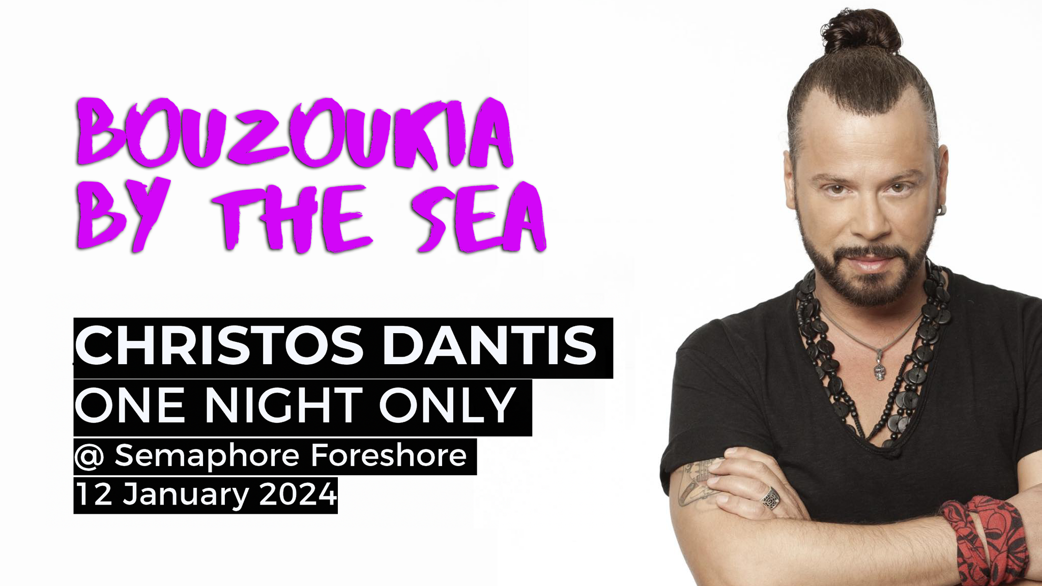 Adelaide Christos Dantis for 'Bouzoukia by the Sea' Greek Herald