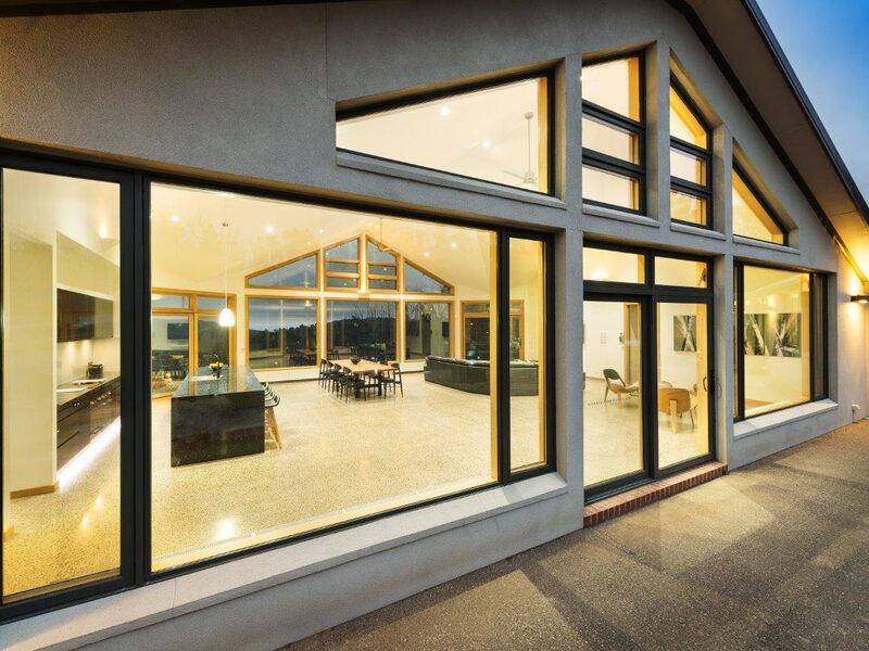 Kinglake House Miglas AliClad Windows