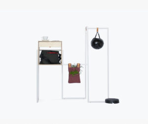 Yellow Diva Hang 5 box shelf modular storage