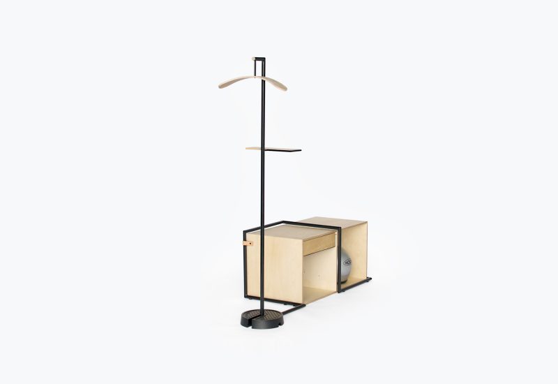 Yellow Diva Hang storage unit
