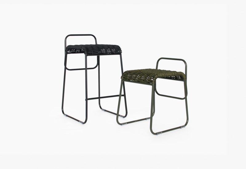 Yellow Diva CPS2 bar stool rope outdoor