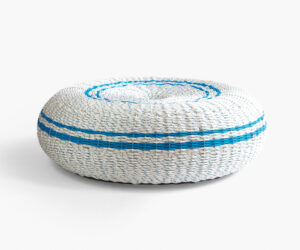 Yellow Diva CPO3 ottoman rope outdoor