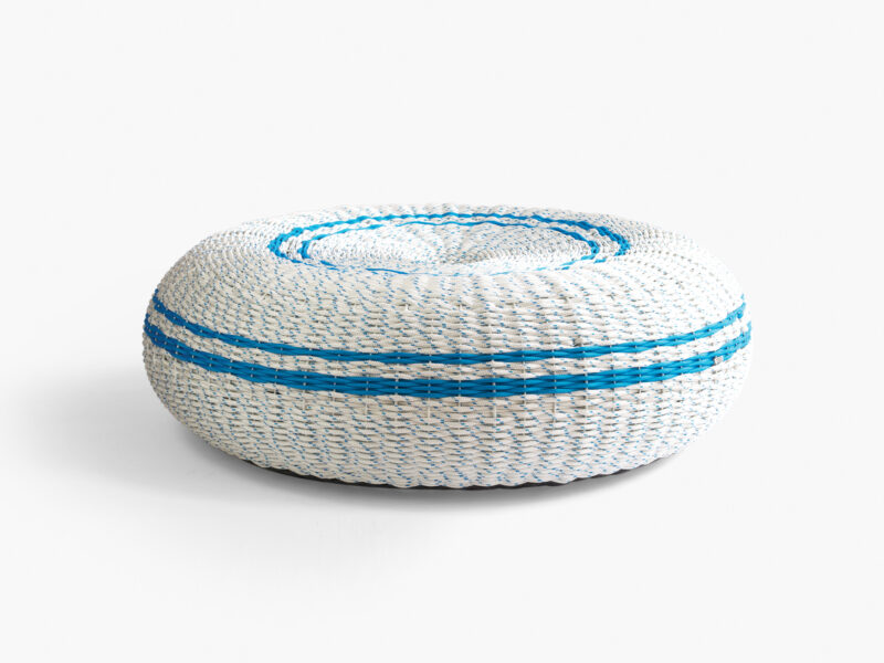 Yellow Diva CPO3 ottoman rope outdoor