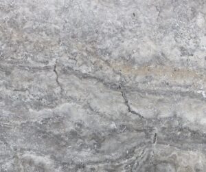 silver blue travertine