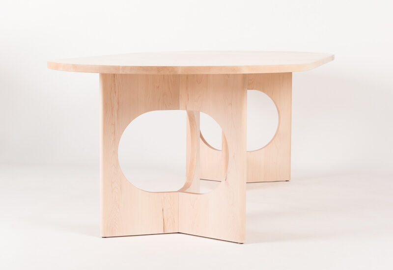 Brad Nicholls design studio Victoria Archie dining table design