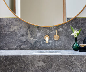 Brushed Brass Organic Brodware