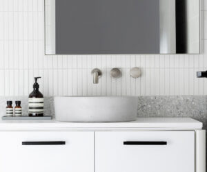 Brushed Nickel PVD Brodware
