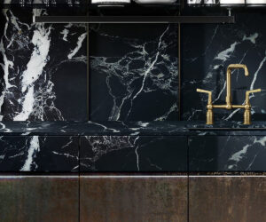 Brushed Nordic Brass PVD Brodware