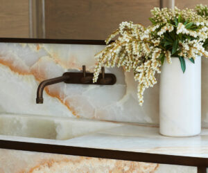 Weathered Brass Organic Brodware
