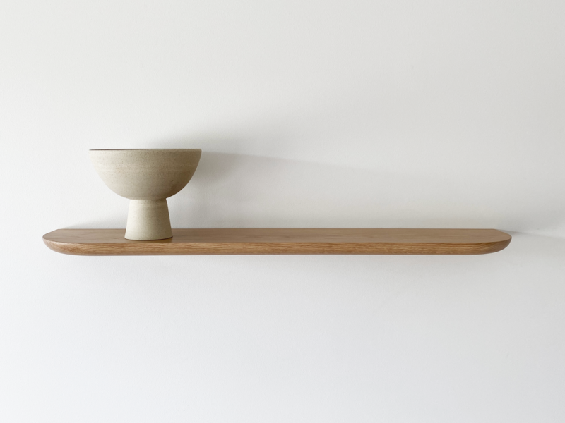 Lunar Floating Timber Shelf