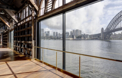 Redeveloped Pier 2/3 at Walsh Bay Arts Precinct Photo credit Brett Boardman
