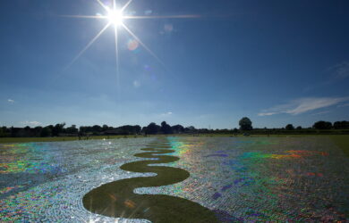 CD Sea, Long Knoll 2010 - Copyright © 2021 Bruce Munro. All rights reserved. Photography by Mark Pickthall