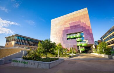 The new Andrew N. Liveris building at UQ.