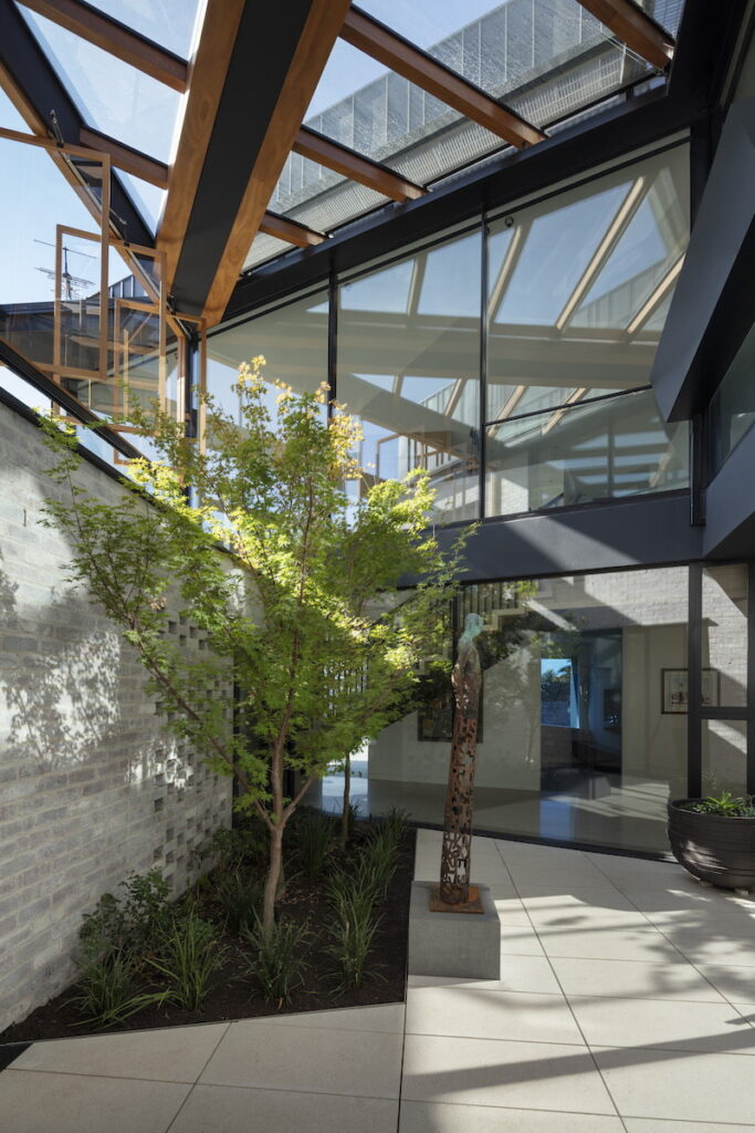 The architect describes the internal courtyard as the home’s essence, experientially and in terms of ventilation | DesignInc’s Bio-courtyard House