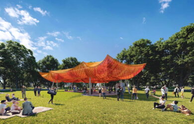 MPavilion 2022 design render by all(zone), Thailand