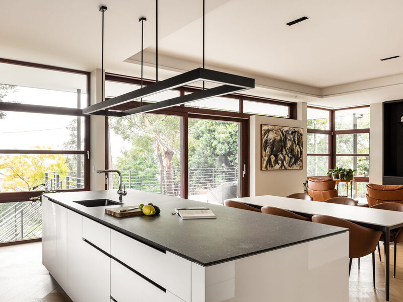Bushfire Windows - Kitchen view mangerton project