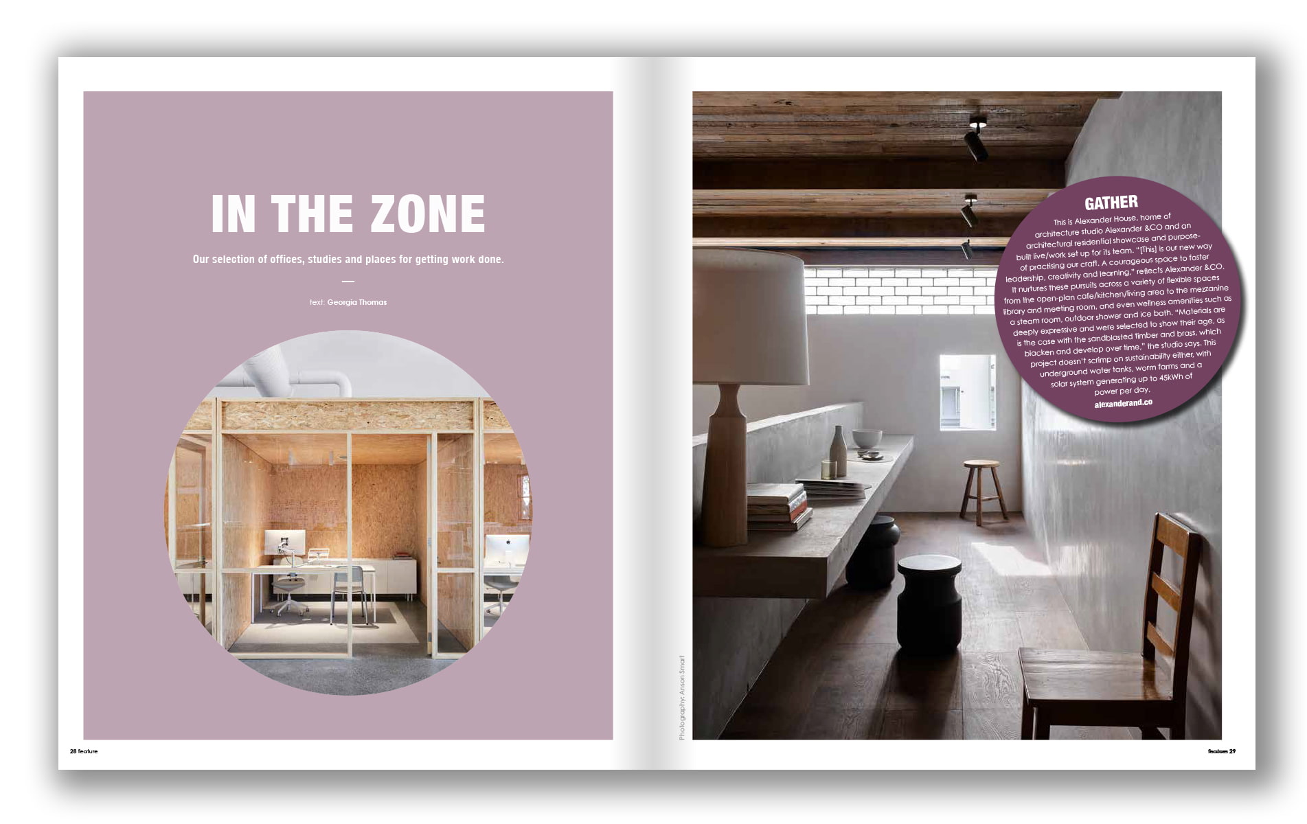 green magazine issue 88 - feature - in the zone
