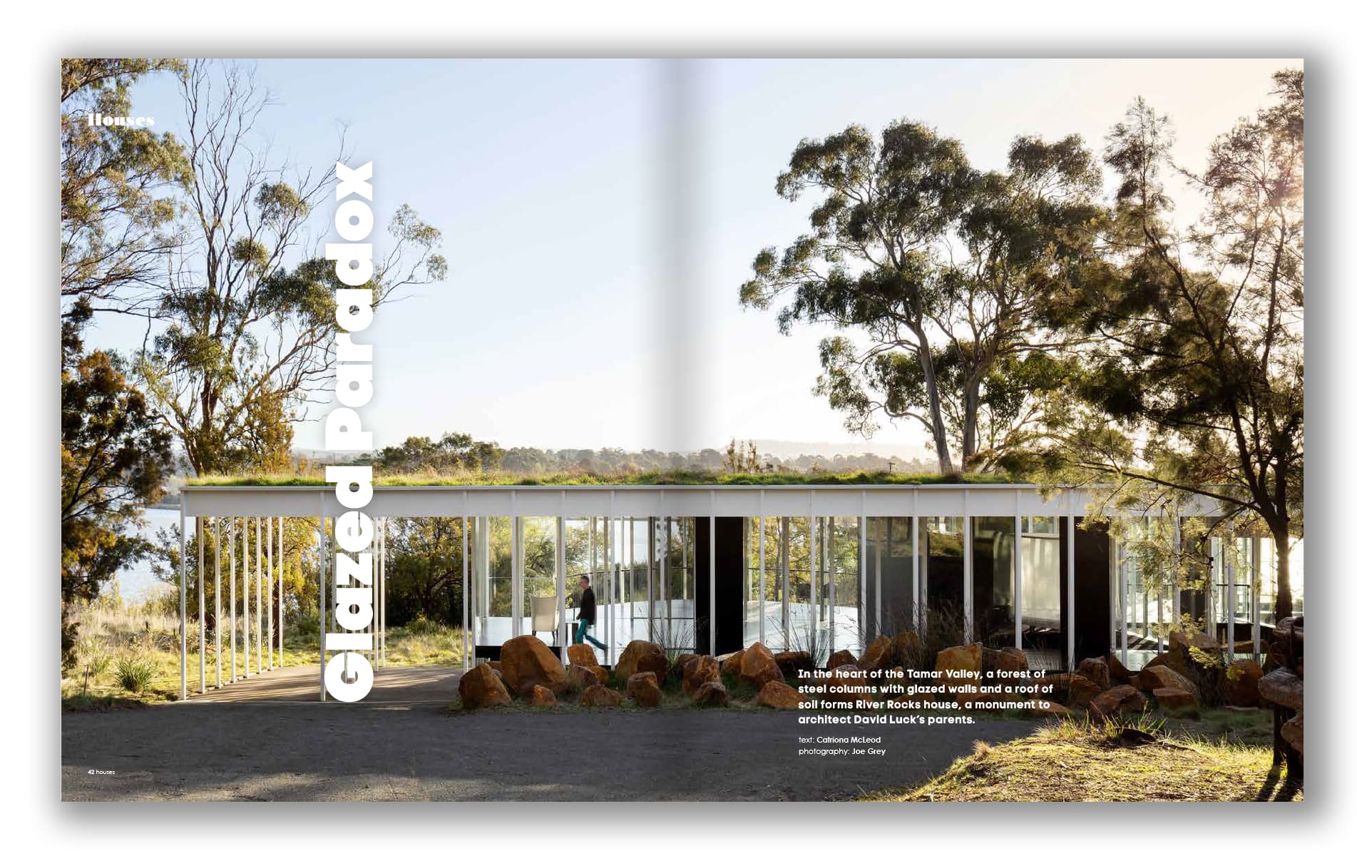 green magazine issue 88 - house - Glazed Paradox