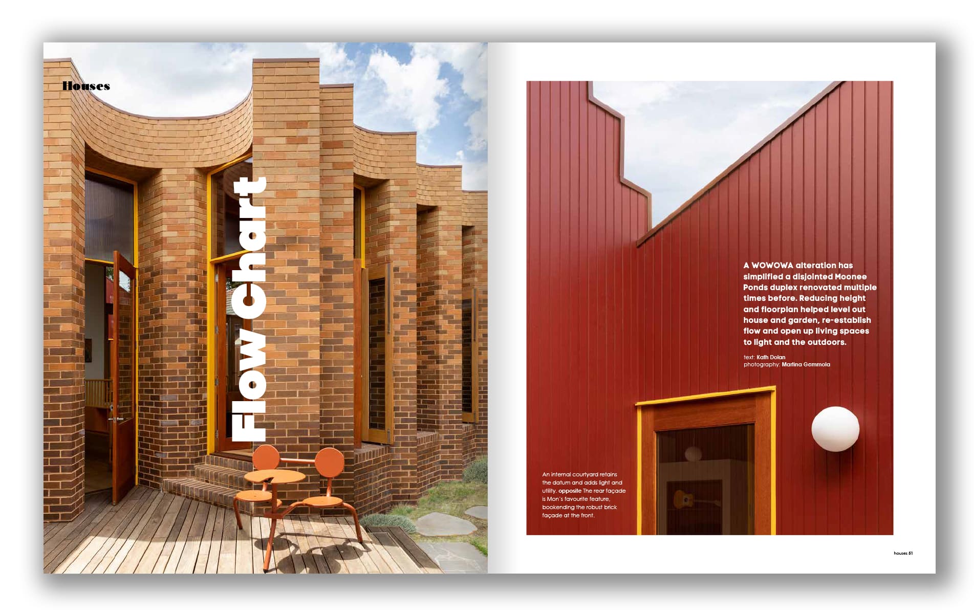 green magazine issue 88 - house - flow chart